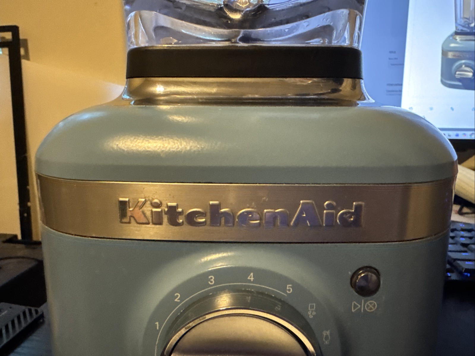 KitchenAid K400 Variable Speed Blender with Tamper - Blue Velvet