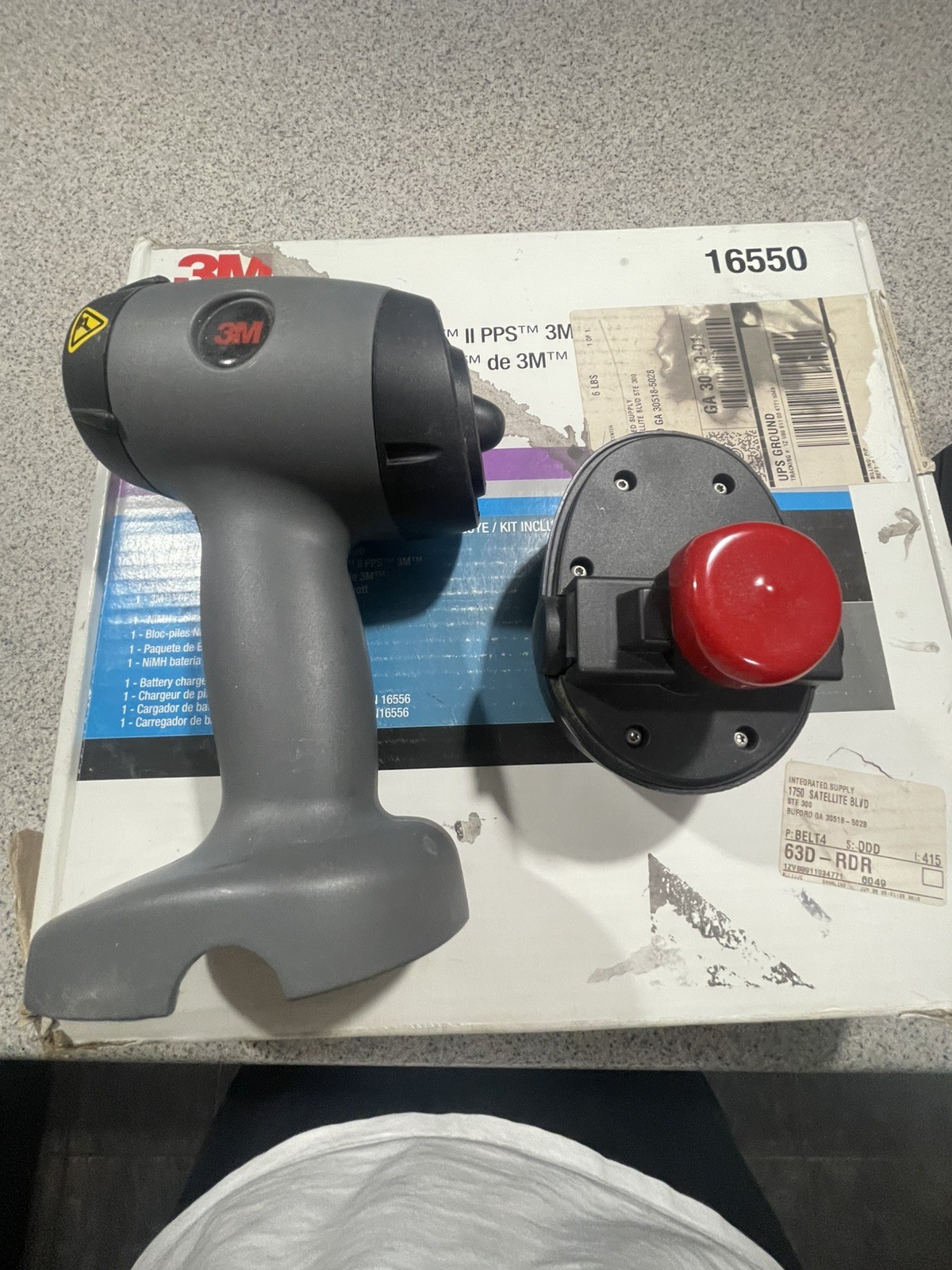 3M PPS Sun Gun II Light Kit w/ Battery Charger & Rechargable Battery Pack 16550