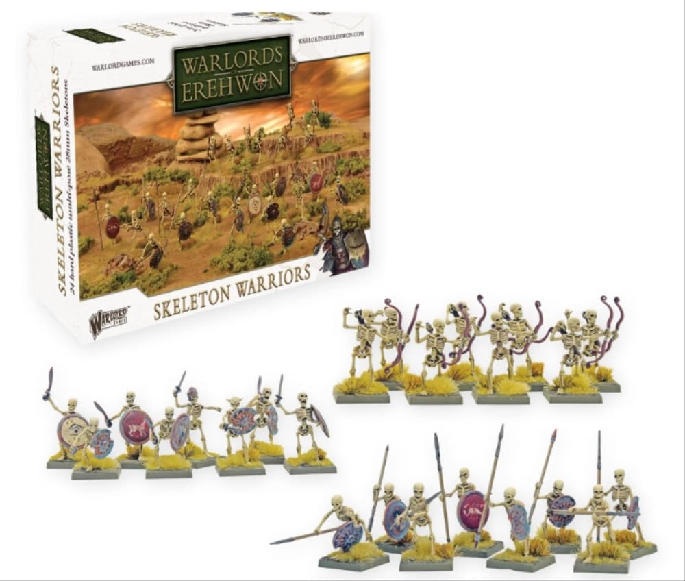 Warlord Games: Warlords of Erehwon: Skeleton Warriors WLG 692010001