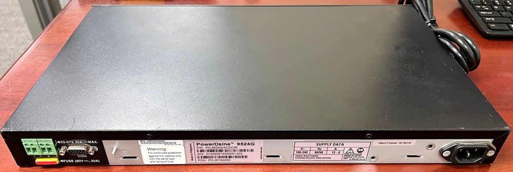 PowerDsine PD-9524GPoE 24 – Port Mid Span