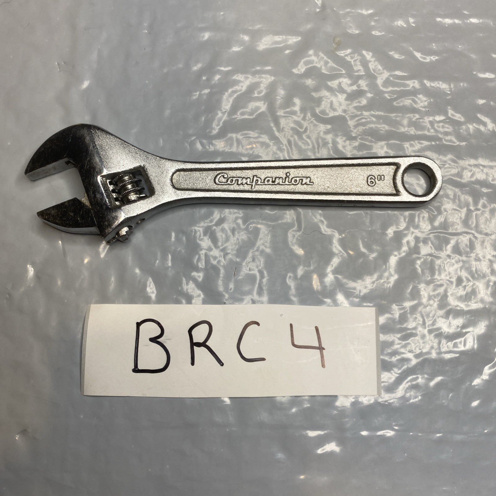 Companion 6" Adjustable wrench Drop Forged Steel