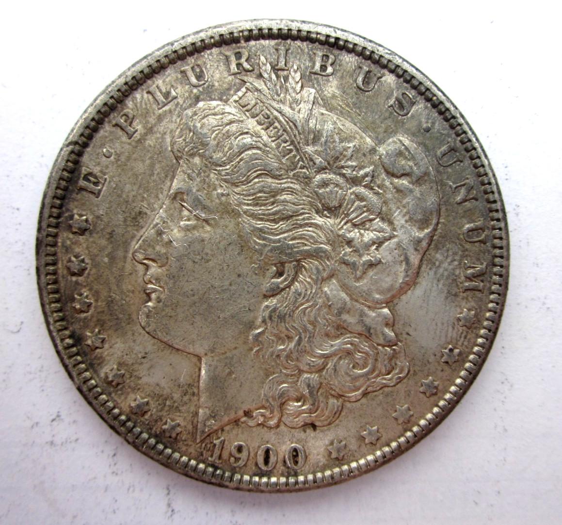 1900-P MORGAN $1 SILVER DOLLAR COIN PHILADELPHIA MINT VAM DIE DOUBLE 9 AND 00