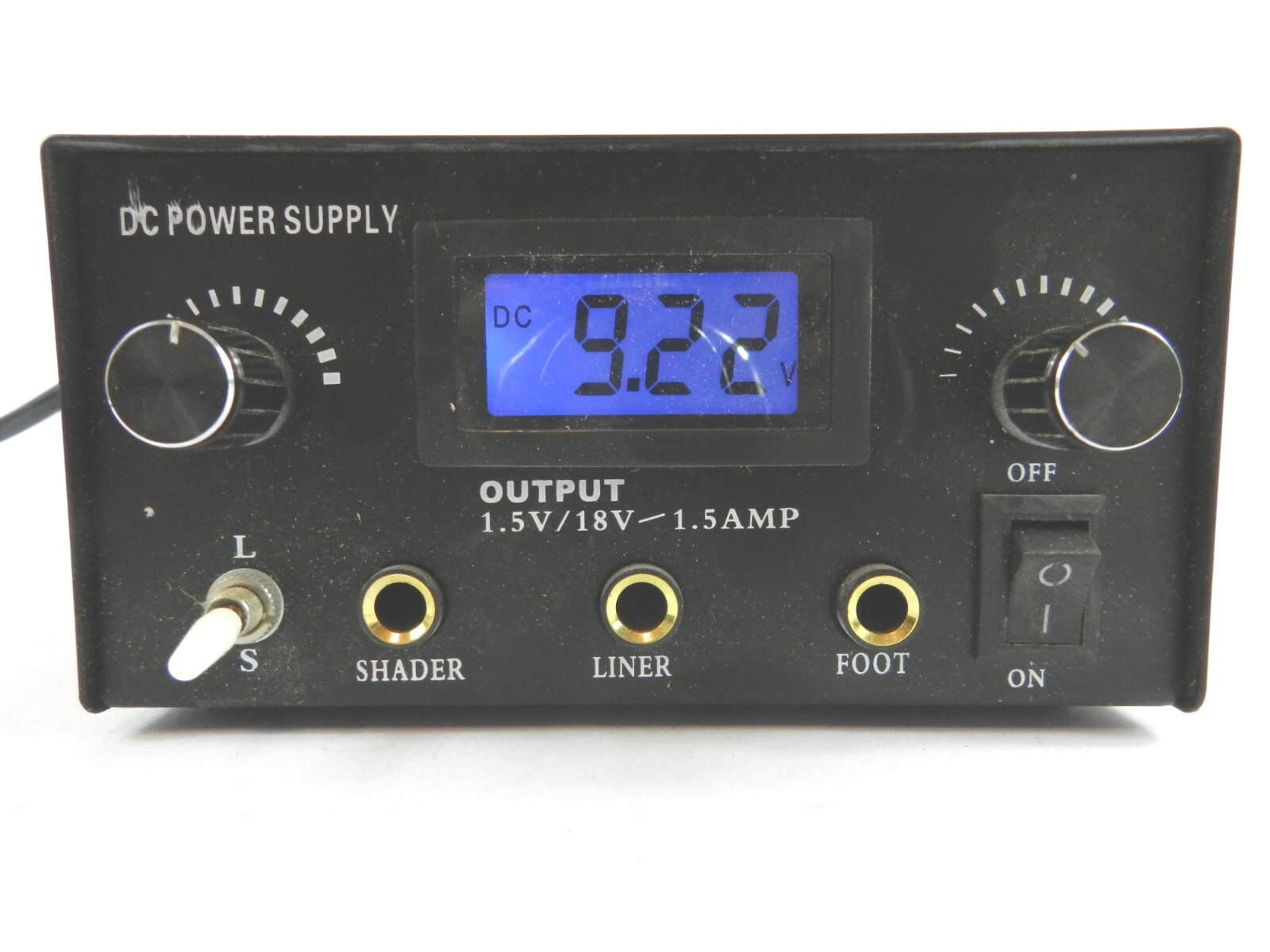 Monster Point Pro Tattoo Supply DC Power Supply Switch Controller Unit Powr B242