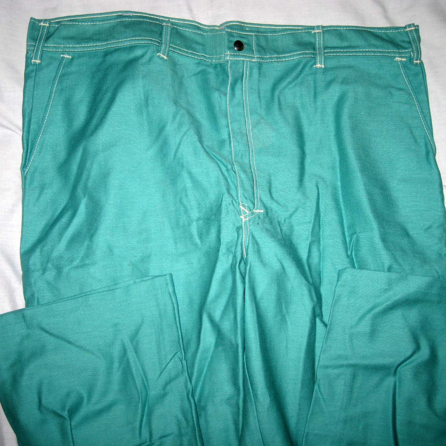WESTEX ® FR-7A LOT 105 Flame Resistant Welding - 40 X 28 - Green - Pants - New