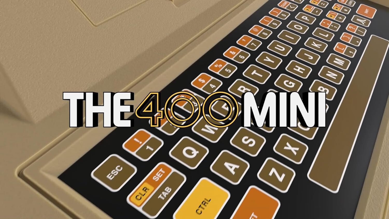 The 400 Mini 2024 Atari Retro 400 Mini Computer Console With 25 Built-in Games