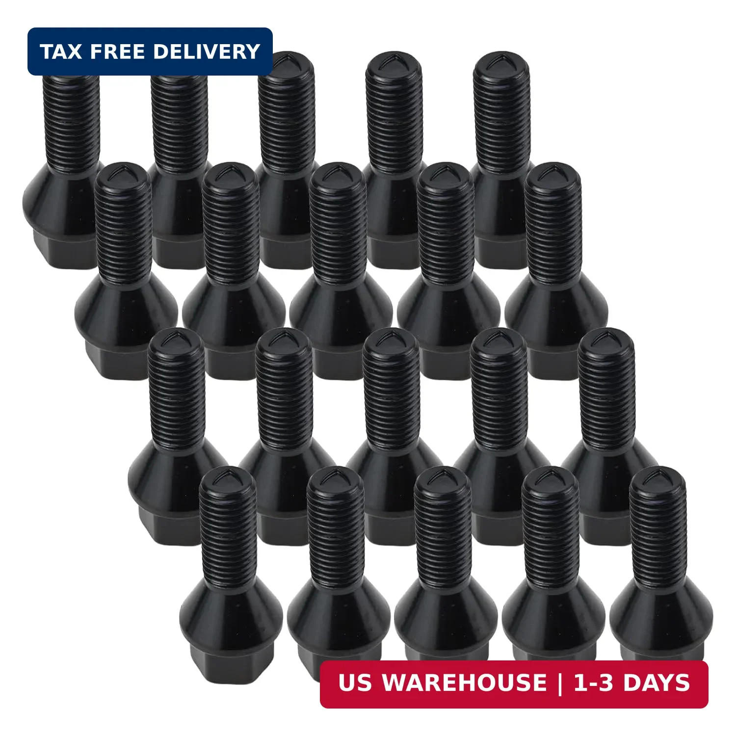 20 PCS 36136781150 M12 x 1,5 for BMW E39 E46 E90 E39 E60 E53 325i Wheel Lug Bolt