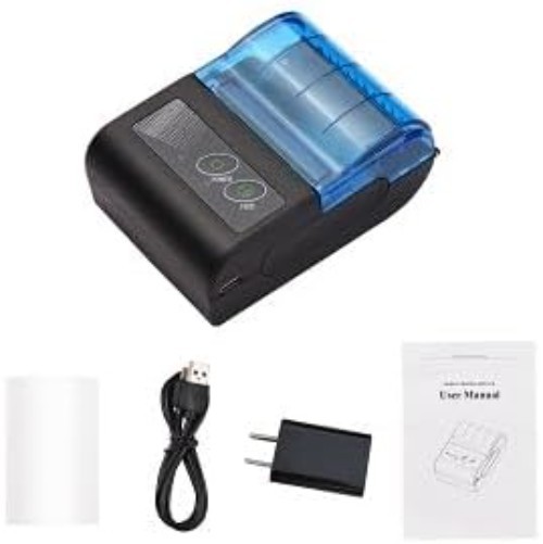 Receipt Printer, Portable Mini Thermal Receipt Printers USB Receipt Bill Tick...