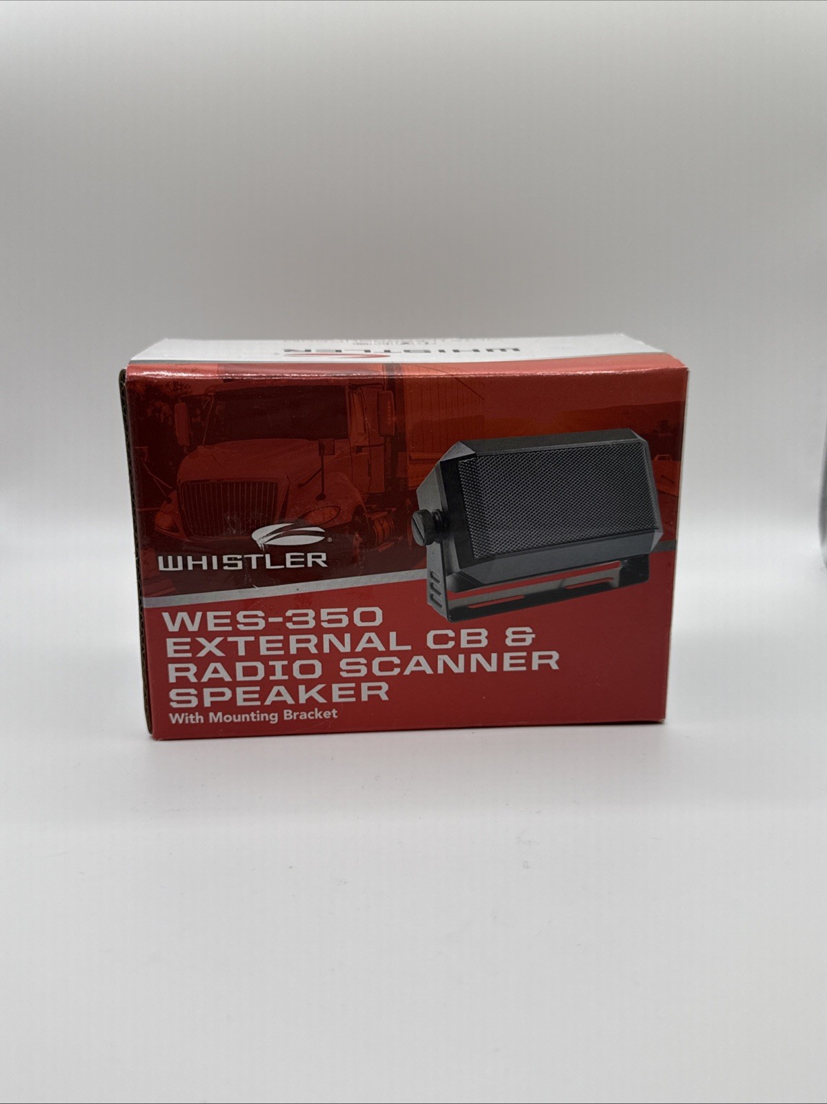 Whistler WES-350 External CB & Radio Scanner Speaker with Bracket NEW Sealed!