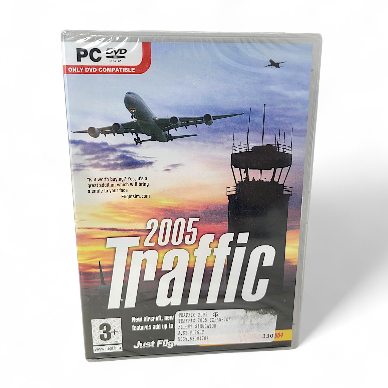 Flight Simulator 2005 Traffic Expansion Just Flight PC DVD Software Sealed NEW