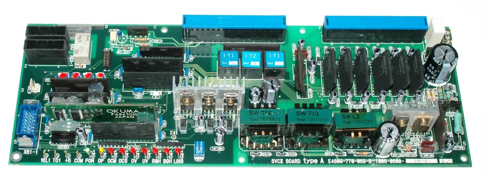 Okuma PCB 1006-0600 *REPAIR EVALUATION ONLY* [PZJ]