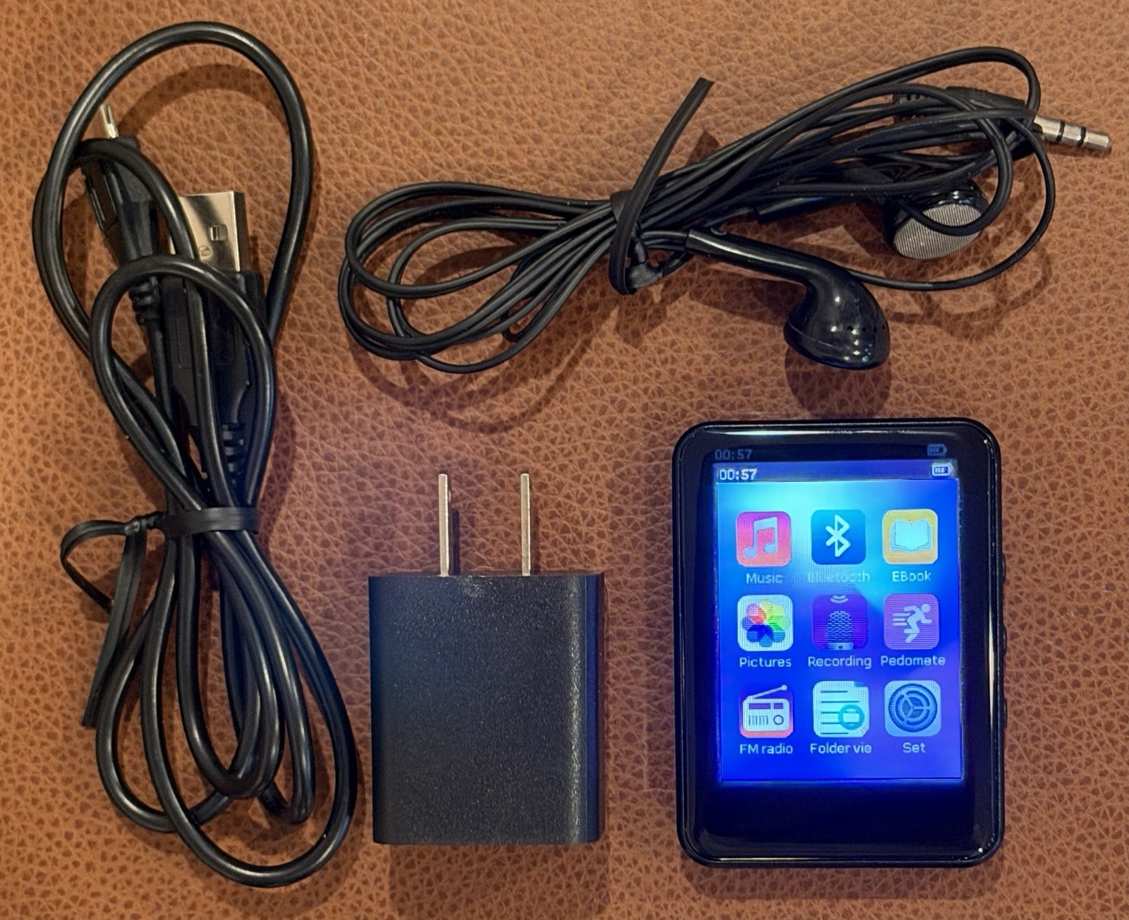 FDY FW3C MP3 Player Bluetooth FM Radio Bundle w/ Charger & Earbuds – Tested