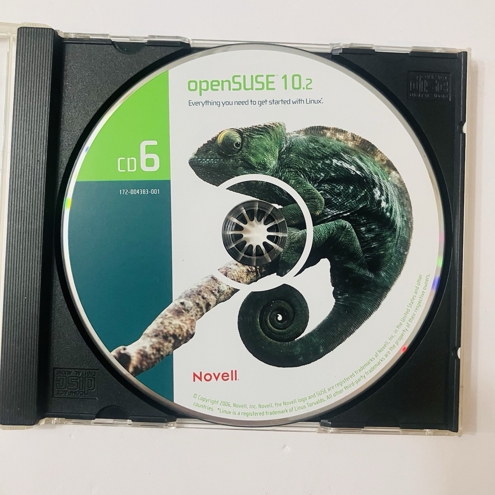 openSUSE 10.2 Linux Install Set 7 Disc DVD CD 32 64 Bit