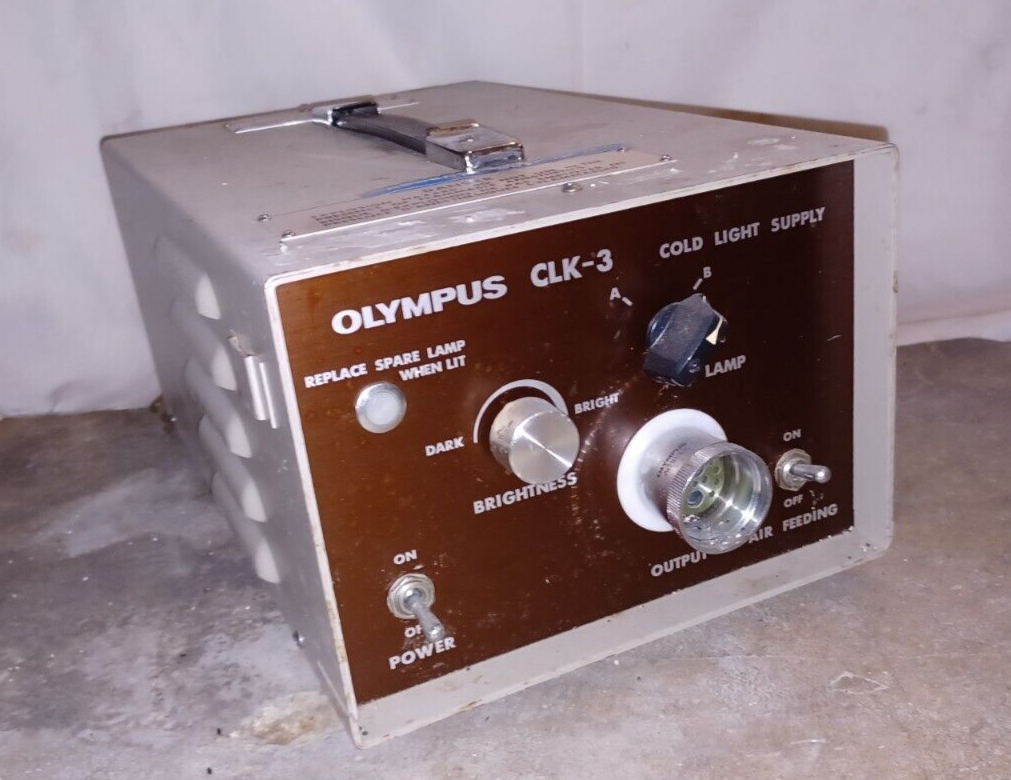 Olympus CLK-3 Cold Light Supply Source Endoscopy Equipment Endoscopes