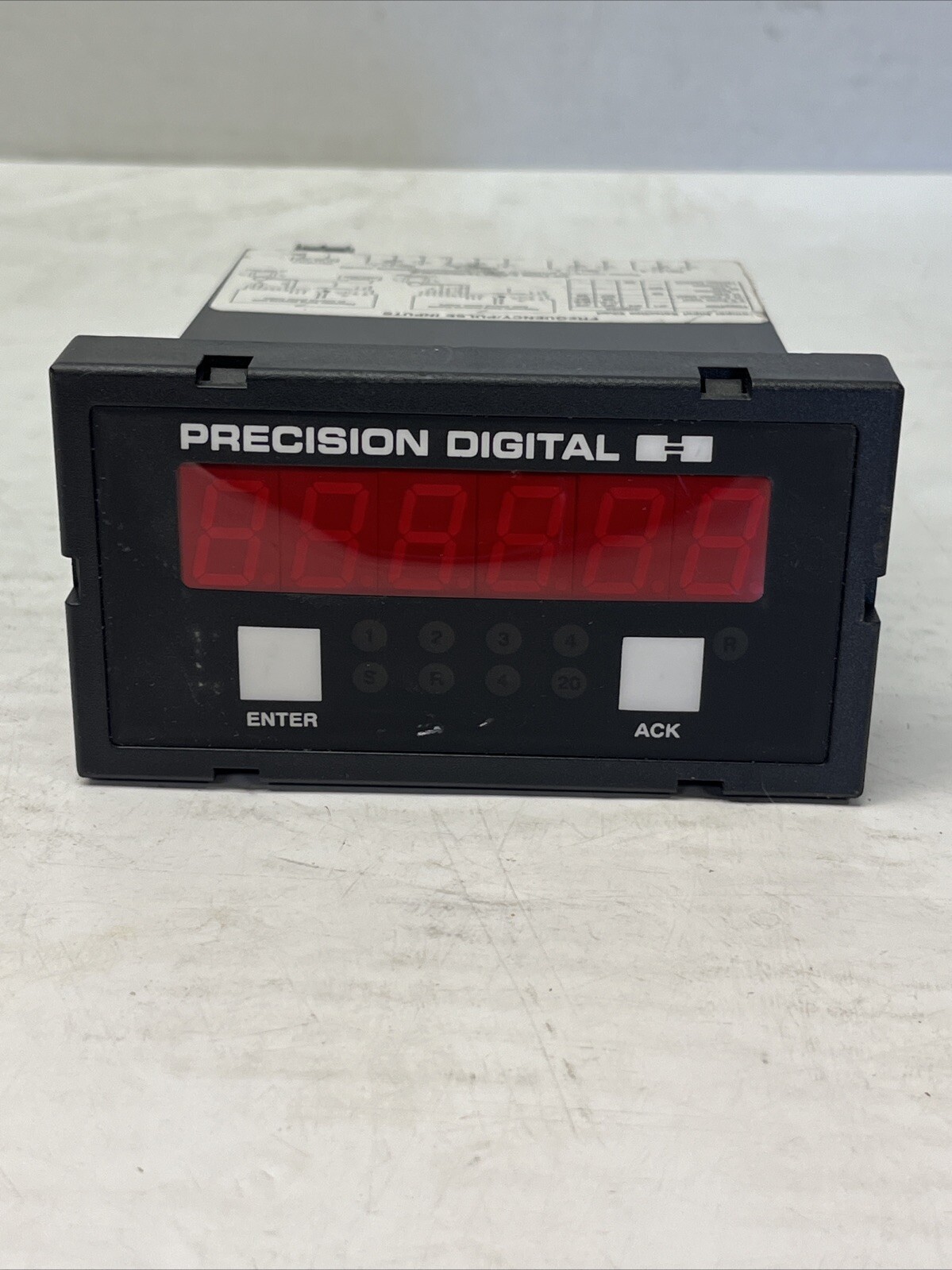 PRECISION DIGITAL 1/8 DIN PANEL METER
