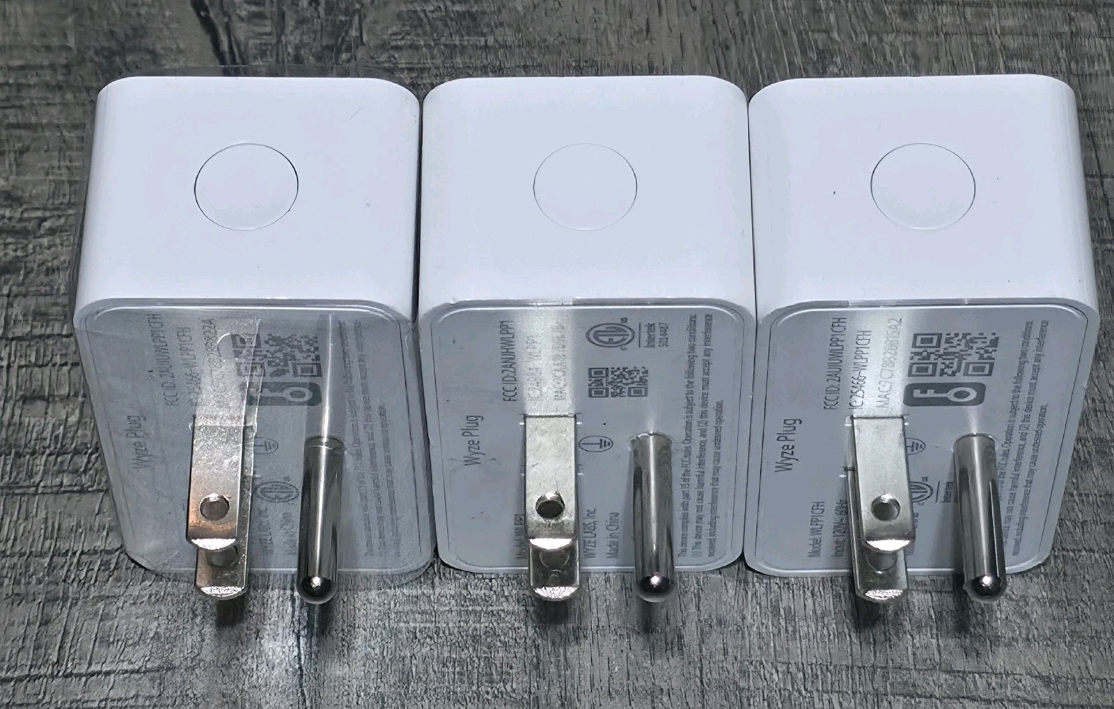3 Pack Wyze Plug WiFi Smart Plug WLPP1CFH WLPP1 WHITE