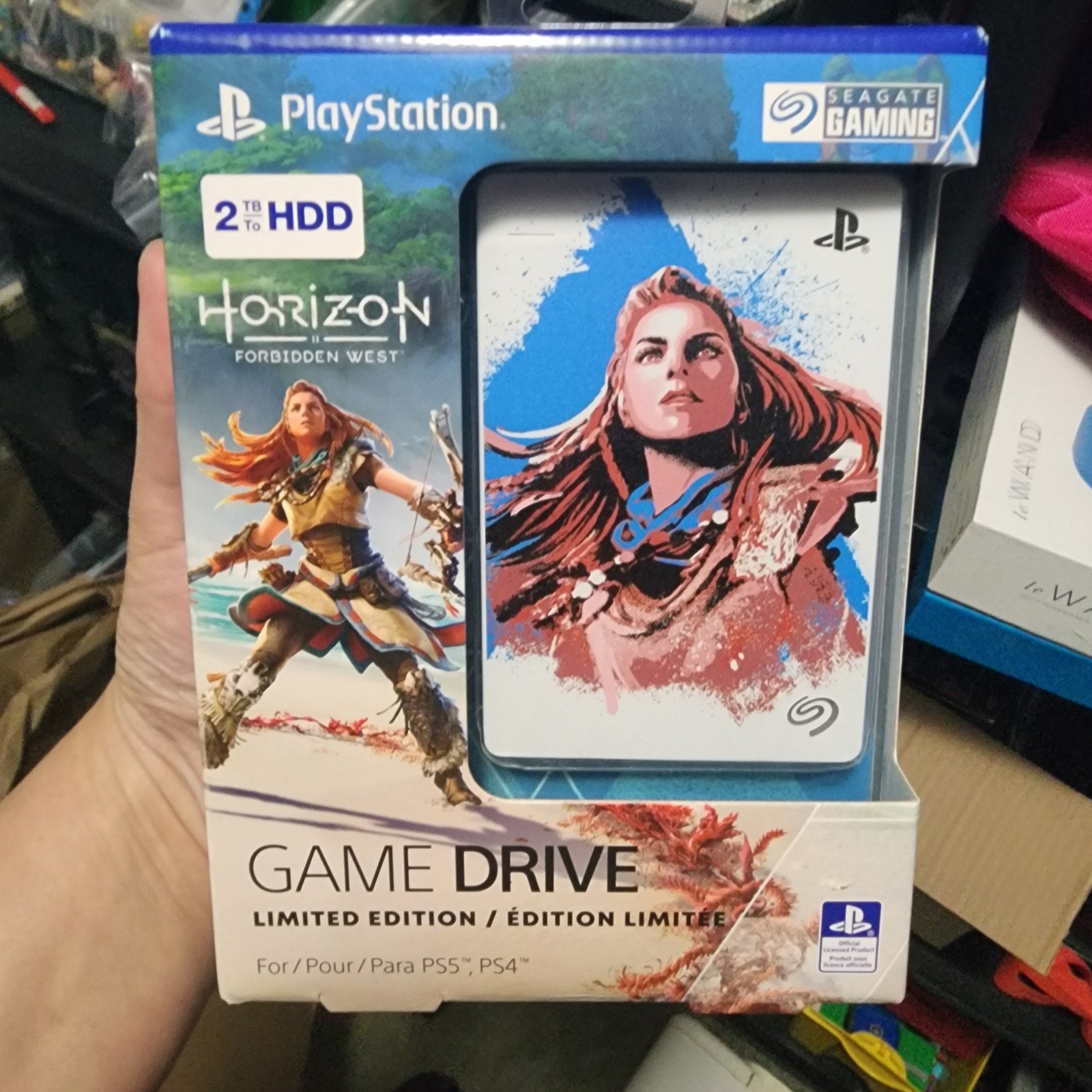 Seagate Game Drive 2TB HDD for PS4 PS5 [ Horizon 2 Forbidden West Edition ] NEW