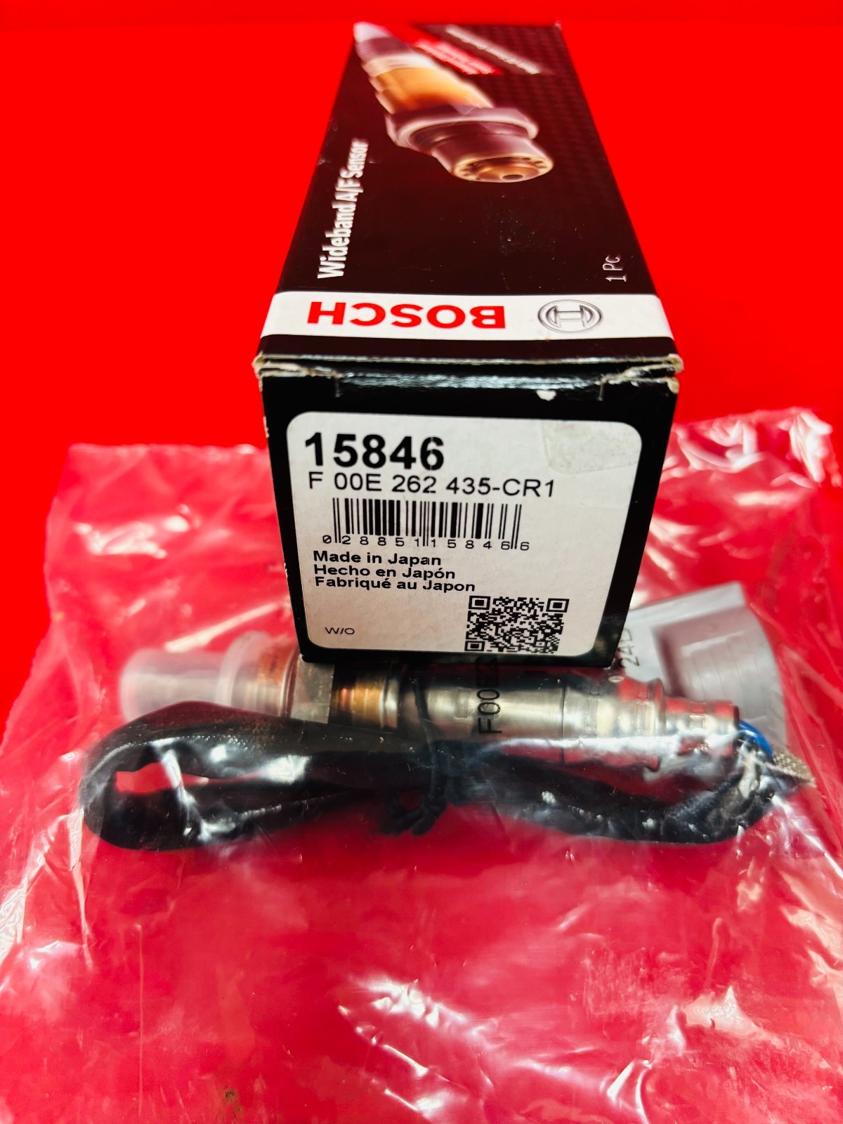 Bosch Oxygen Sensor-Validated 15846 For Jaguar S Type Super V8 Vanden Upstream