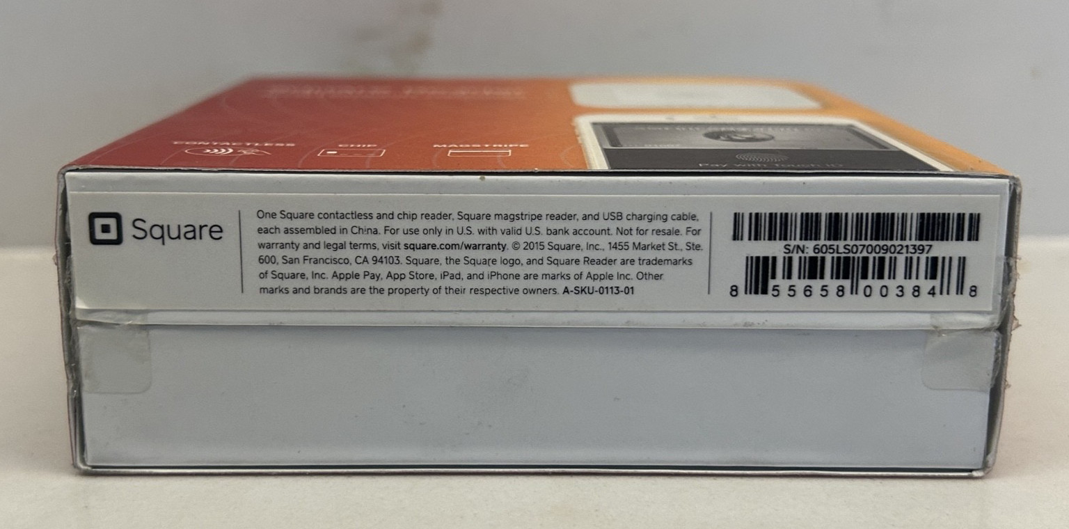 Square A-SKU-0113-01 Credit Card Reader - Open Box