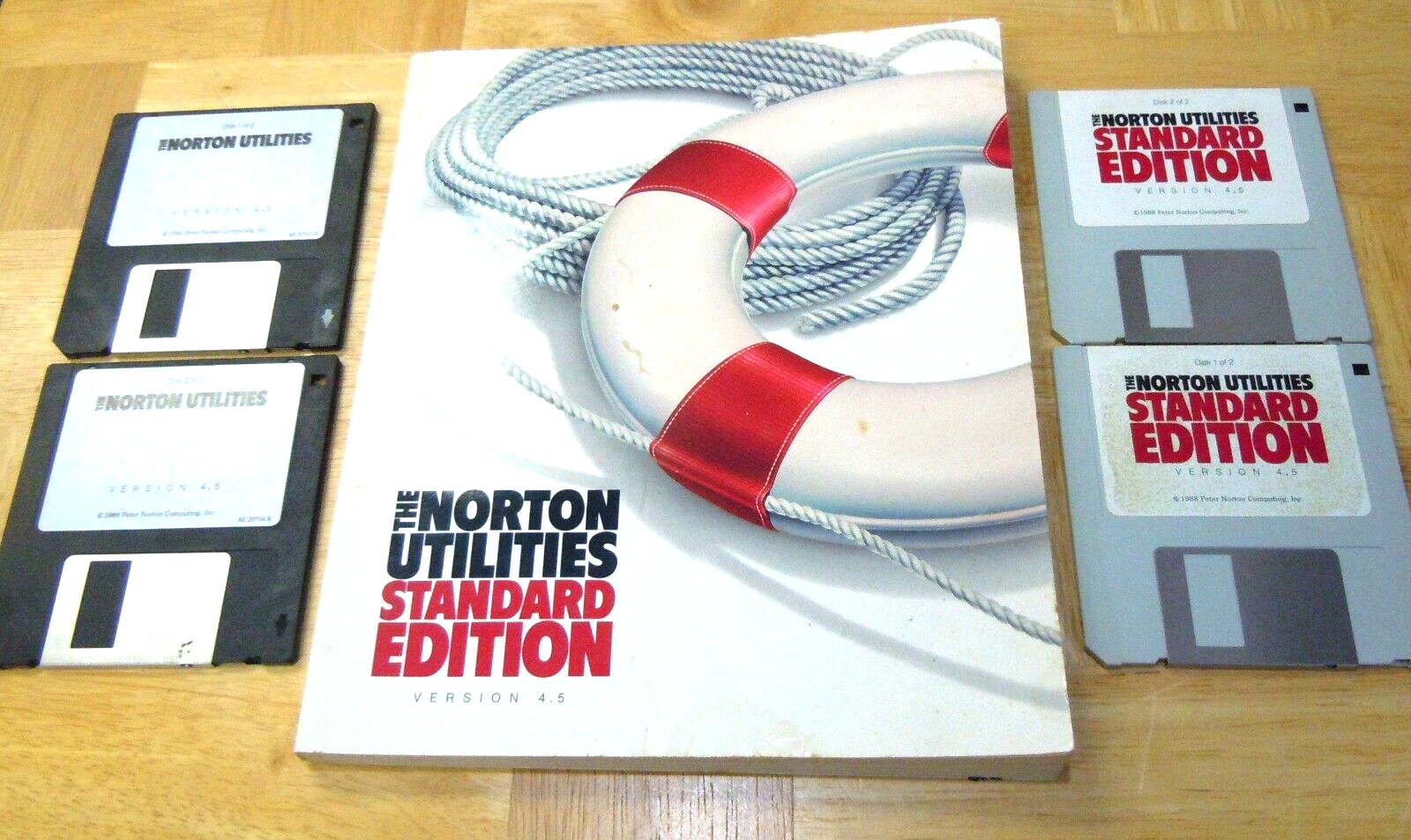 Norton Utilities Standard Edition Version 4.5 Standard & Advanced 1.44M Disks