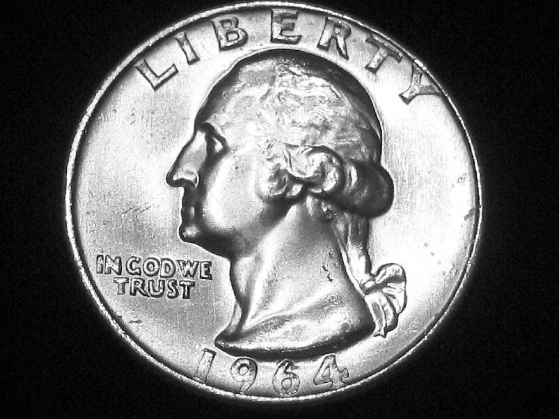 1964 Washington Quarter --- Choice Uncirculated