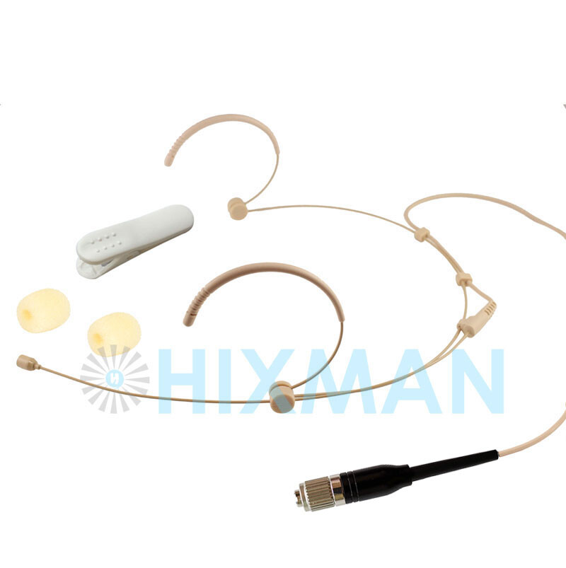 HIXMAN 4019 Headset Mic For Audio Technica Wireless Mic With cH-Style Conneector