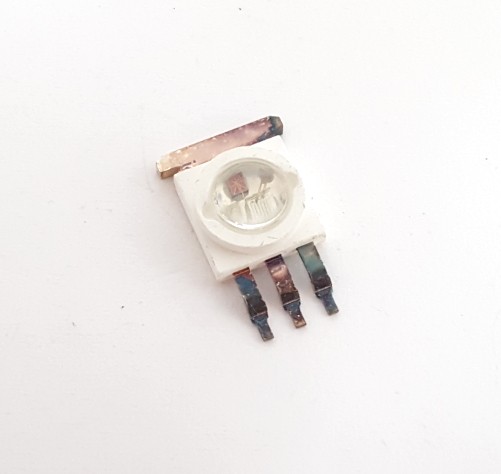 HT-P376FCHU HARVATEK SMT RGB TRI-COLOR LEDS HARVALED SERIES 350MA