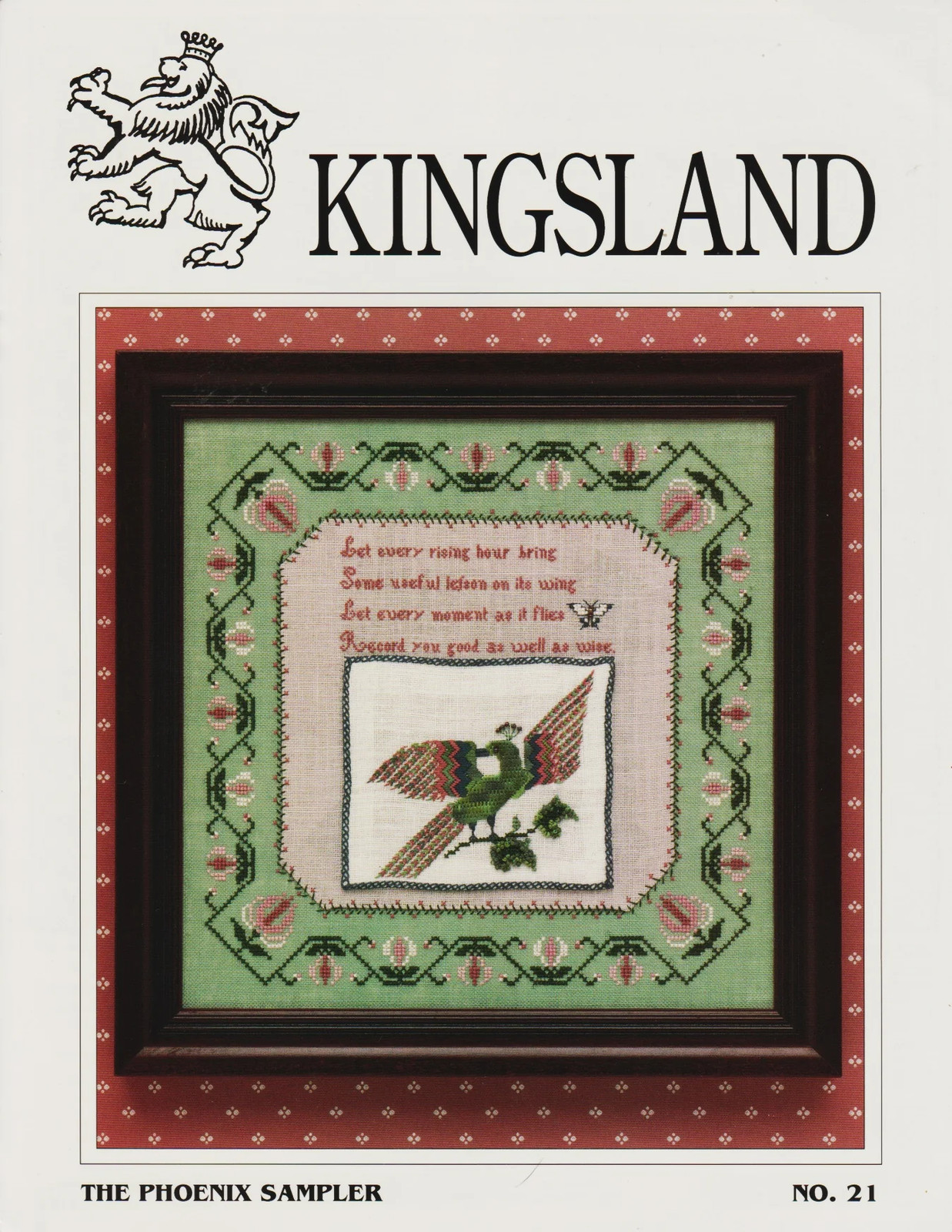 The Phoenix Sampler by Kingsland cross stitch pattern