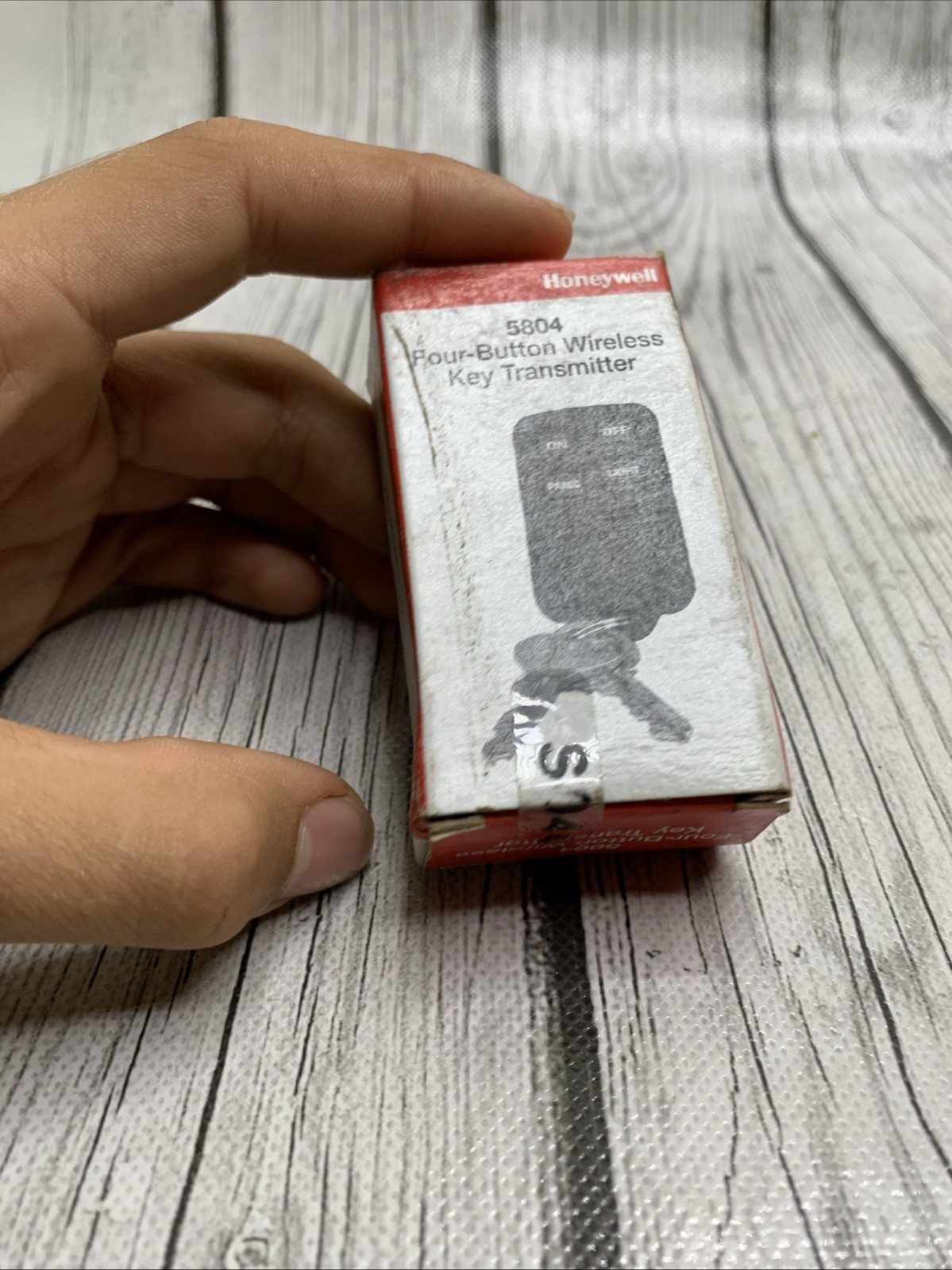 Honeywell Four-Button Wireless Key Transmitter 5804