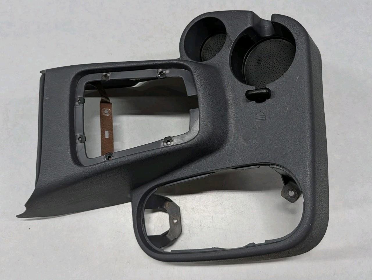 98 99 00 01 DODGE RAM MANUAL TRANSMISSION FLOOR SHIFTER TRIM BEZEL OEM USED