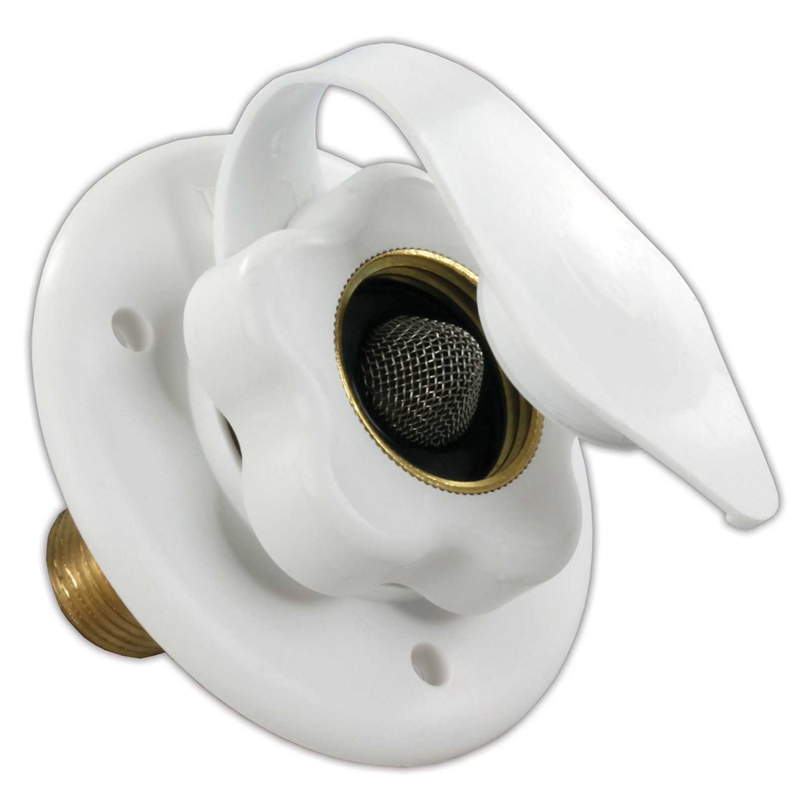 Polar White Lead Free Brass Check Valve 1 2 MPT OEM Replacement 3 Diameter
