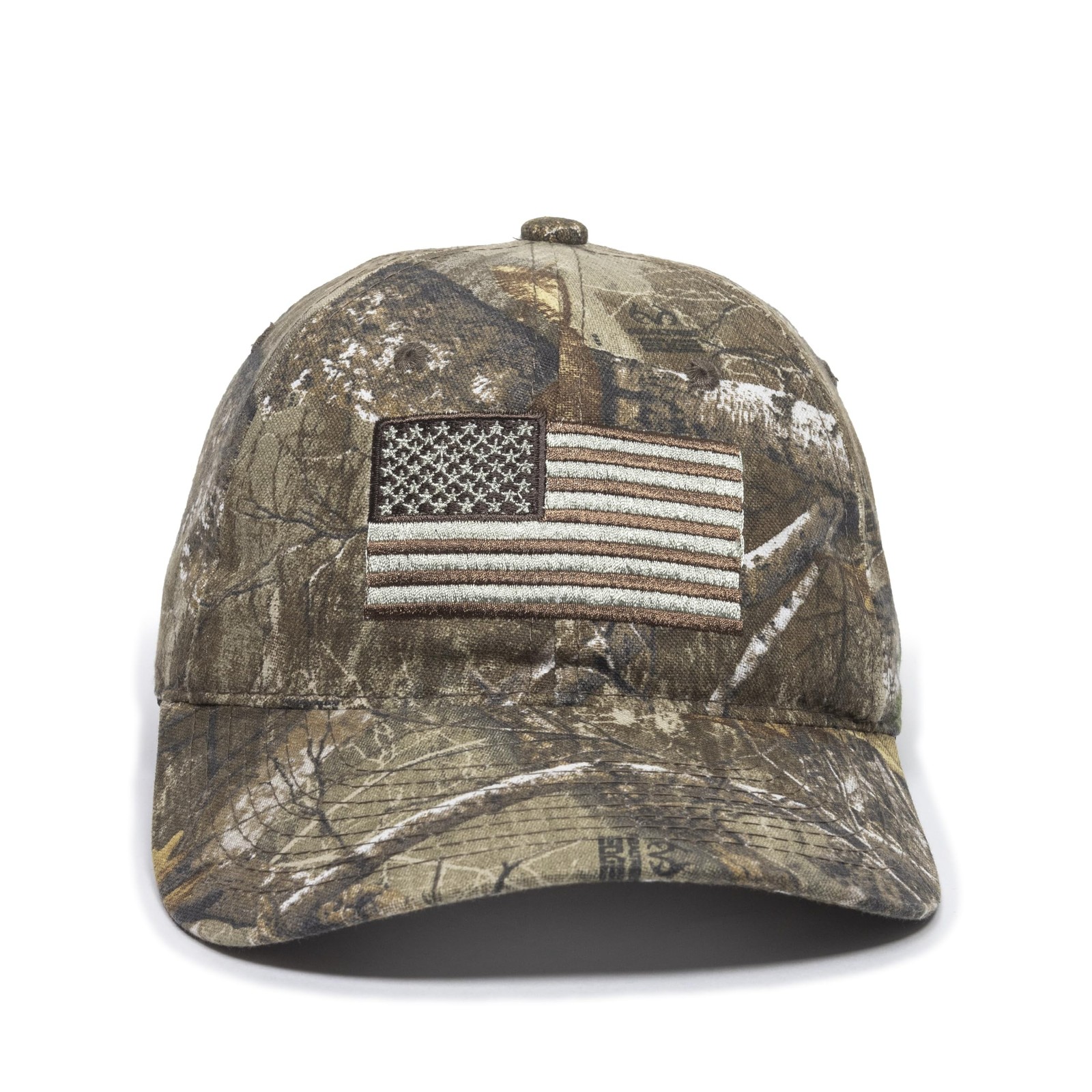 Outdoor Cap Men's Camouflage Americana Cap, One Size