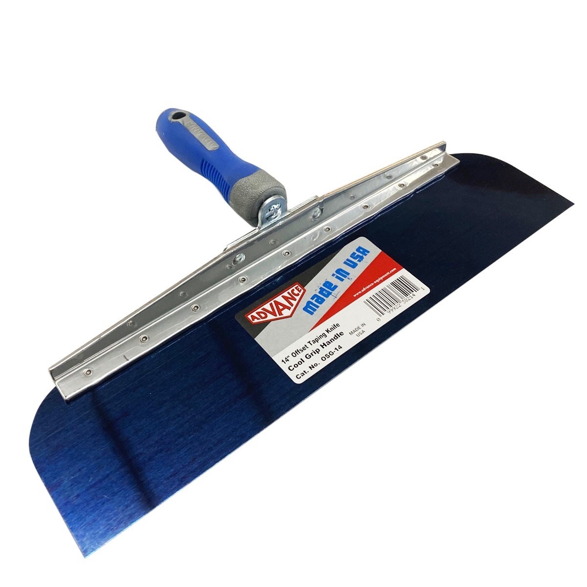 Advance 14" Offset Blue Steel Knife