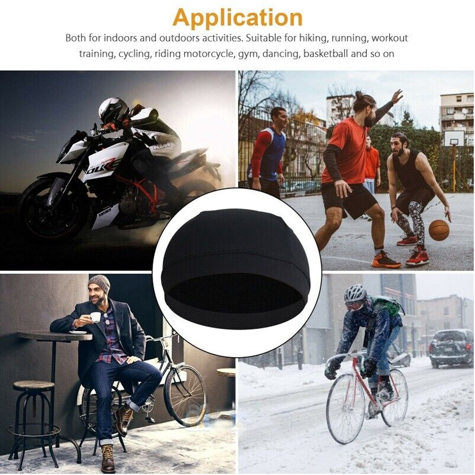 3 × Tactical Military Skull Cap Winter Warm Fleece Windproof Ski Beanie Hats USA
