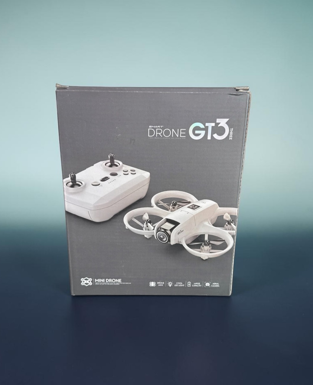 GT3 Small UAV Optical Flow Hovering Stable Flight Dual Cameras Propeller Protect