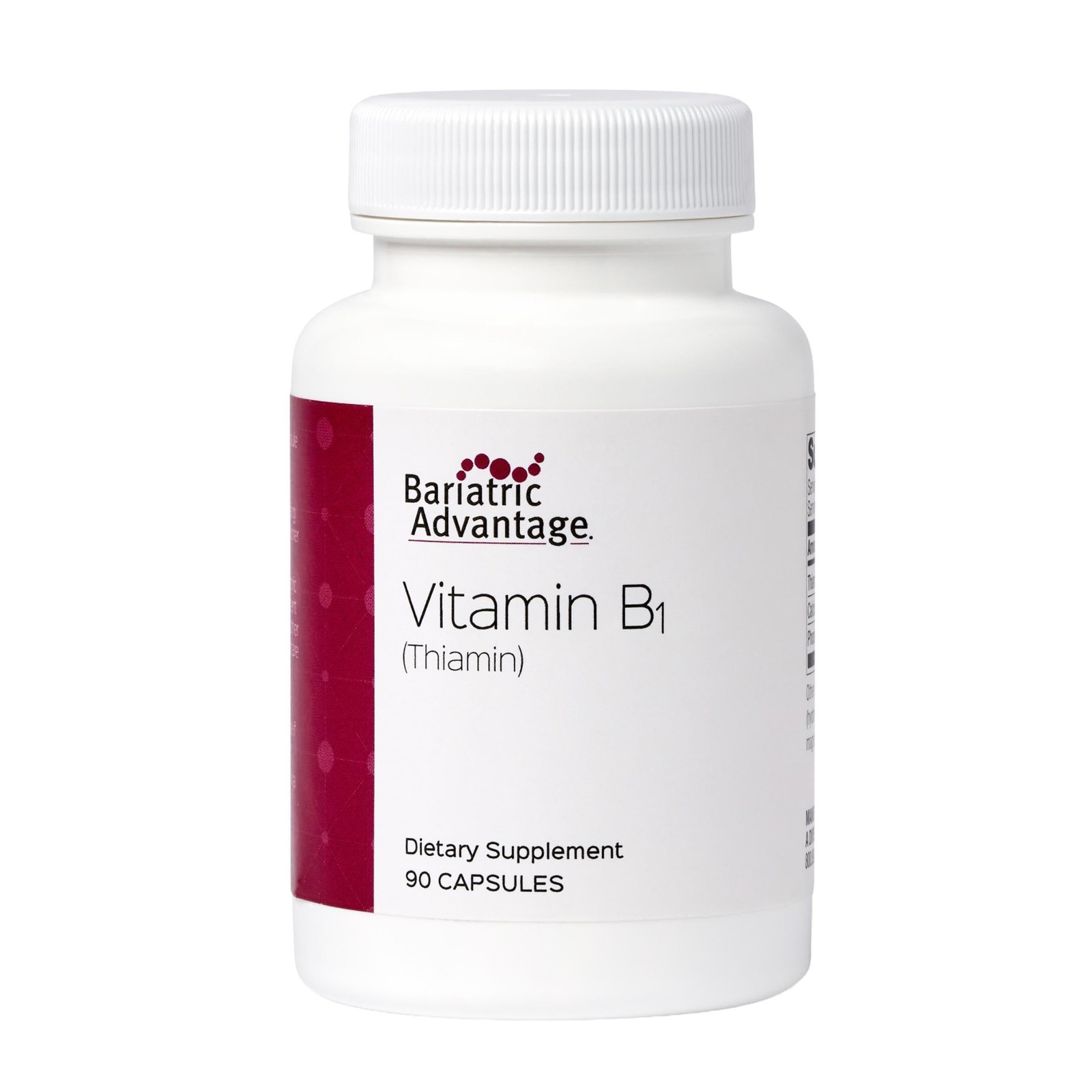 Bariatric Advantage Vitamin B1 Thiamin - 100 mg 1 Count (Pack of 90)