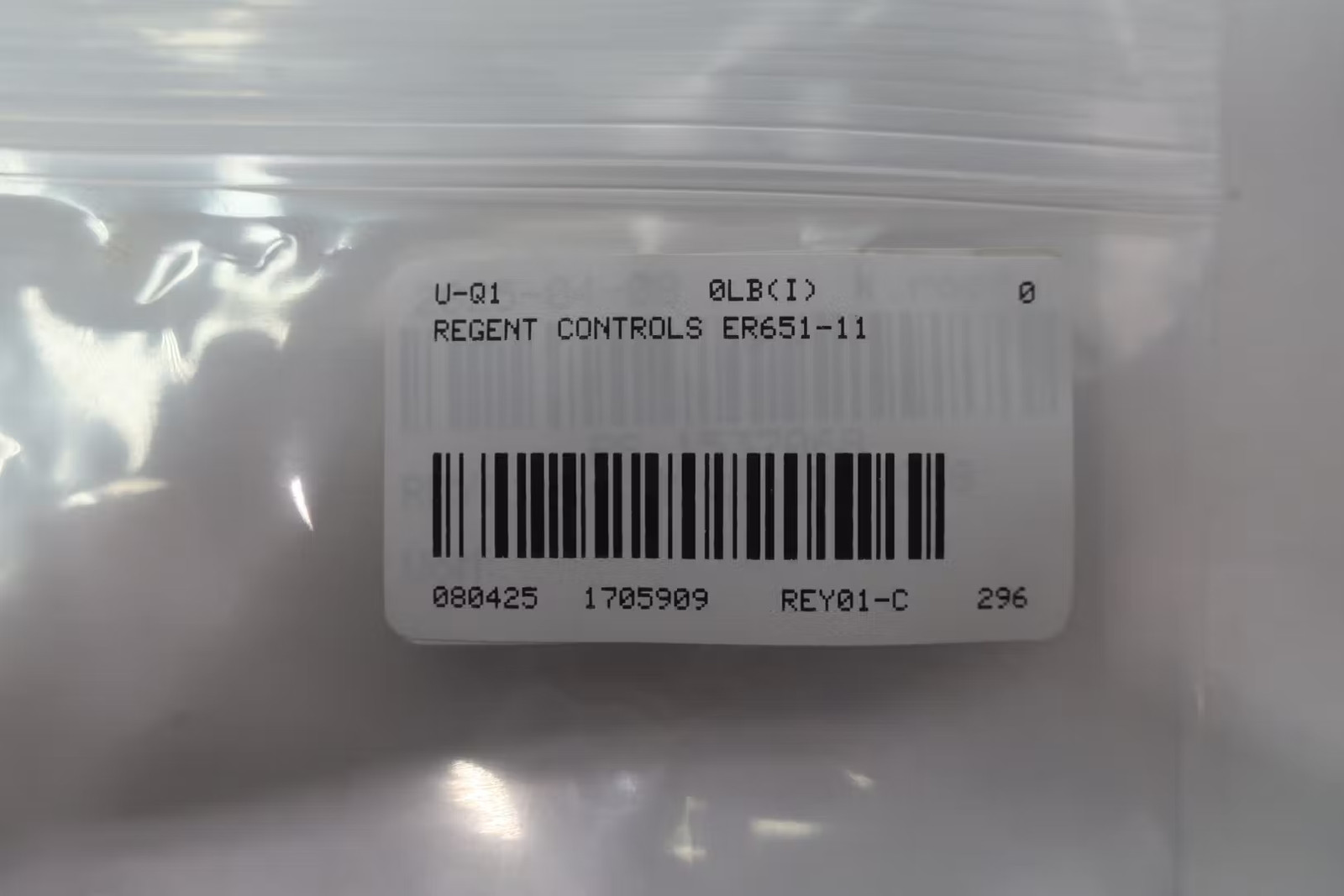 Regent Controls ER651-11 Solid State Relay 115v-ac