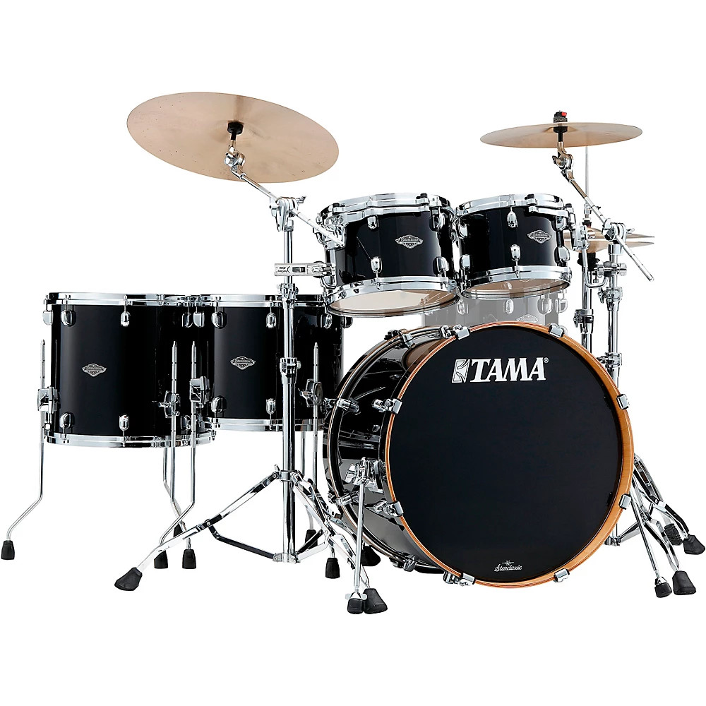 TAMA Starclassic Performer 5-piece Shell Pack With 22" Bass Drum Piano Black
