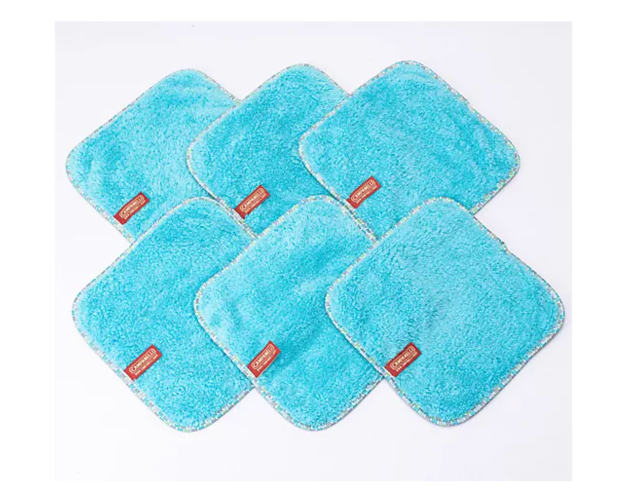 CAMPANELLI 6pc Puppyfur Microfiber Towel Set