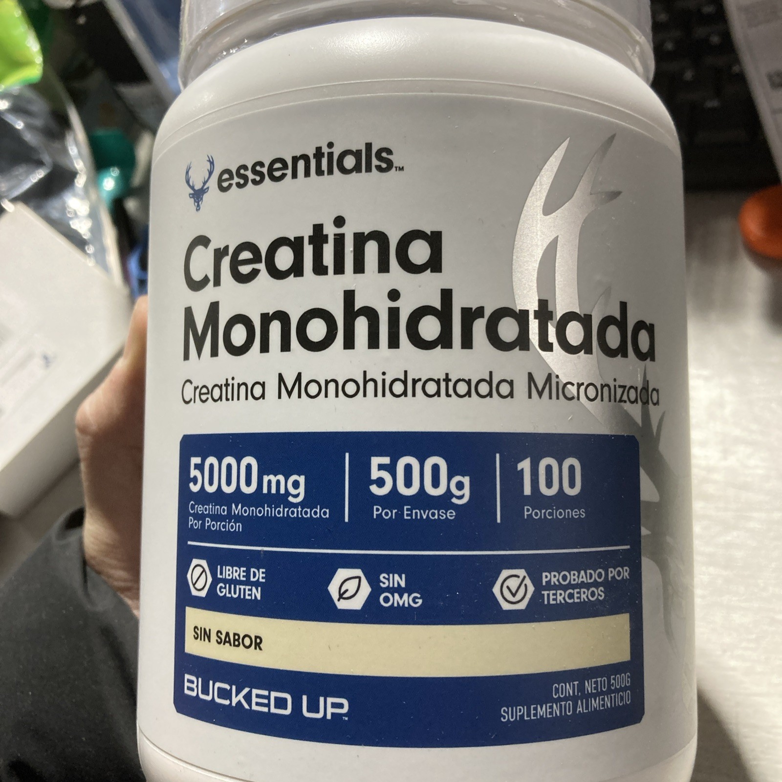 Bucked Up Creatine Monohydrate Sports and Fitness Performance Powder - 500G