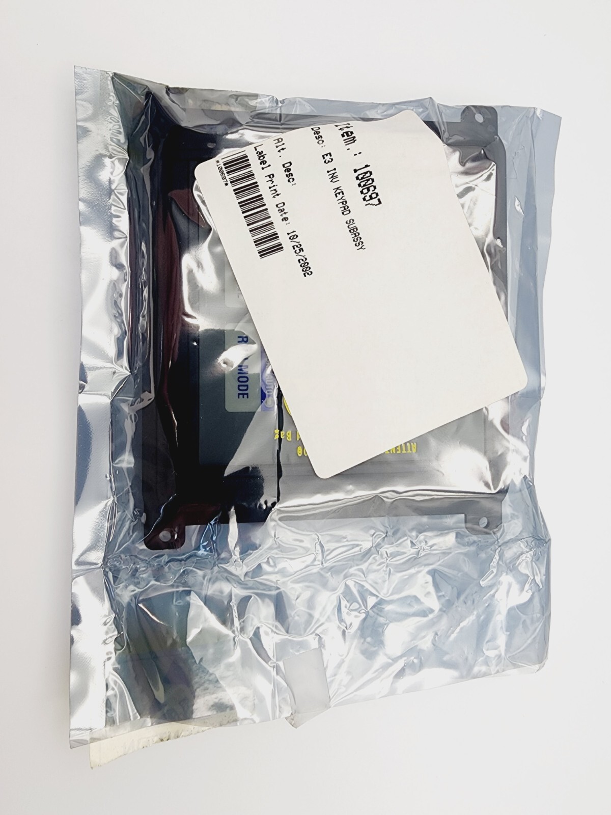 Toshiba 100697 Operator Control Panel Keypad E3 Nema Enclosure Only VT130E3