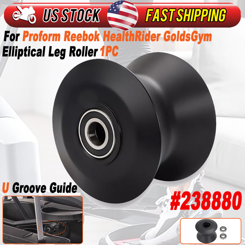 Elliptical Leg Roller Wheel For Gold's Gym Lifestyler HealthRider Proform 238880