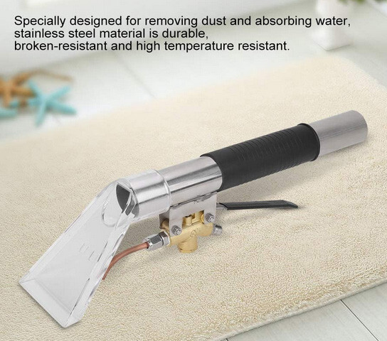High Pressure Steam Cleaner Accessory Vacuum Nozzle Auto Detail Wand Uphostery