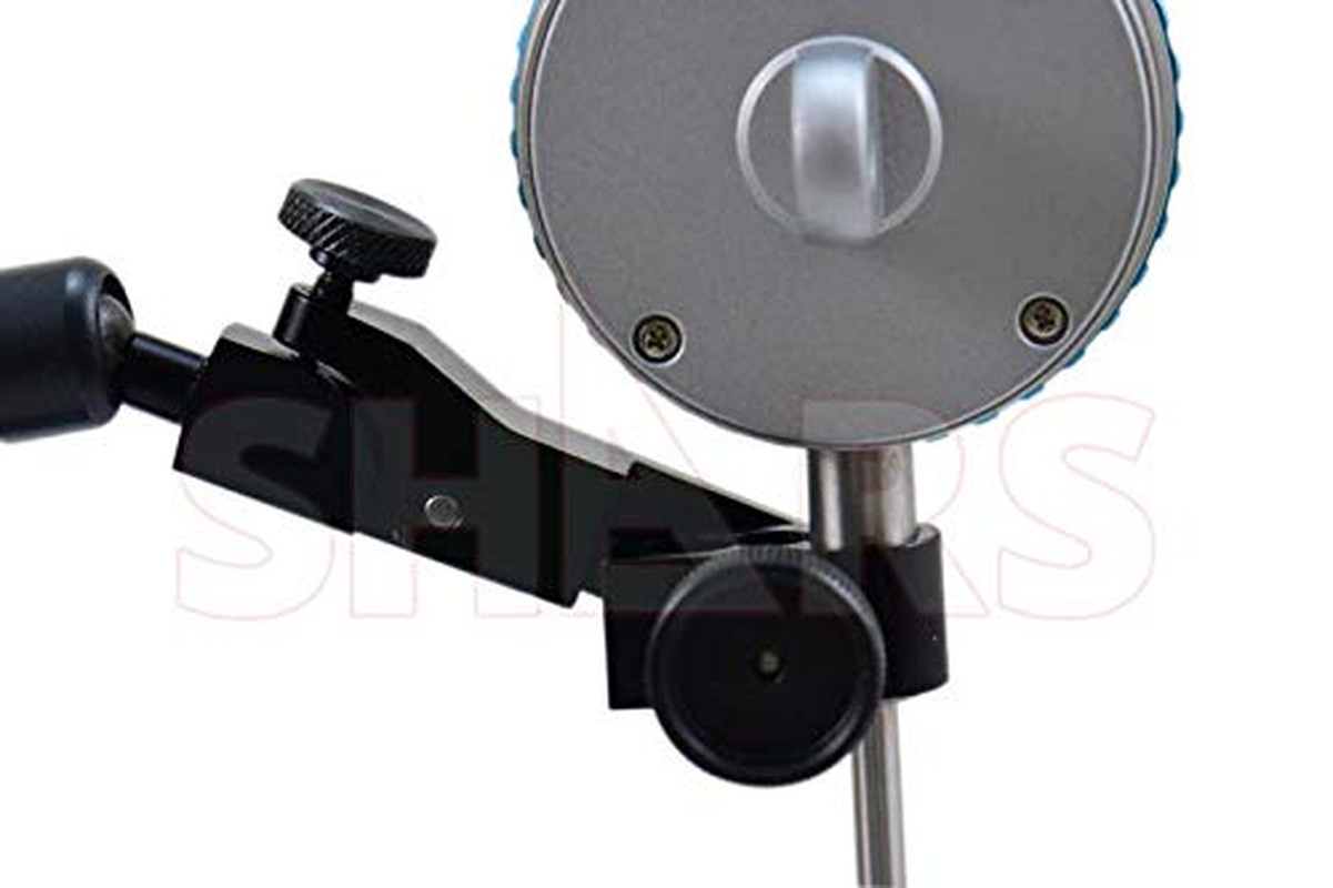 176 LBS Magnetic Base Indicator Holder with Fine Adjustment & Dial Indicator