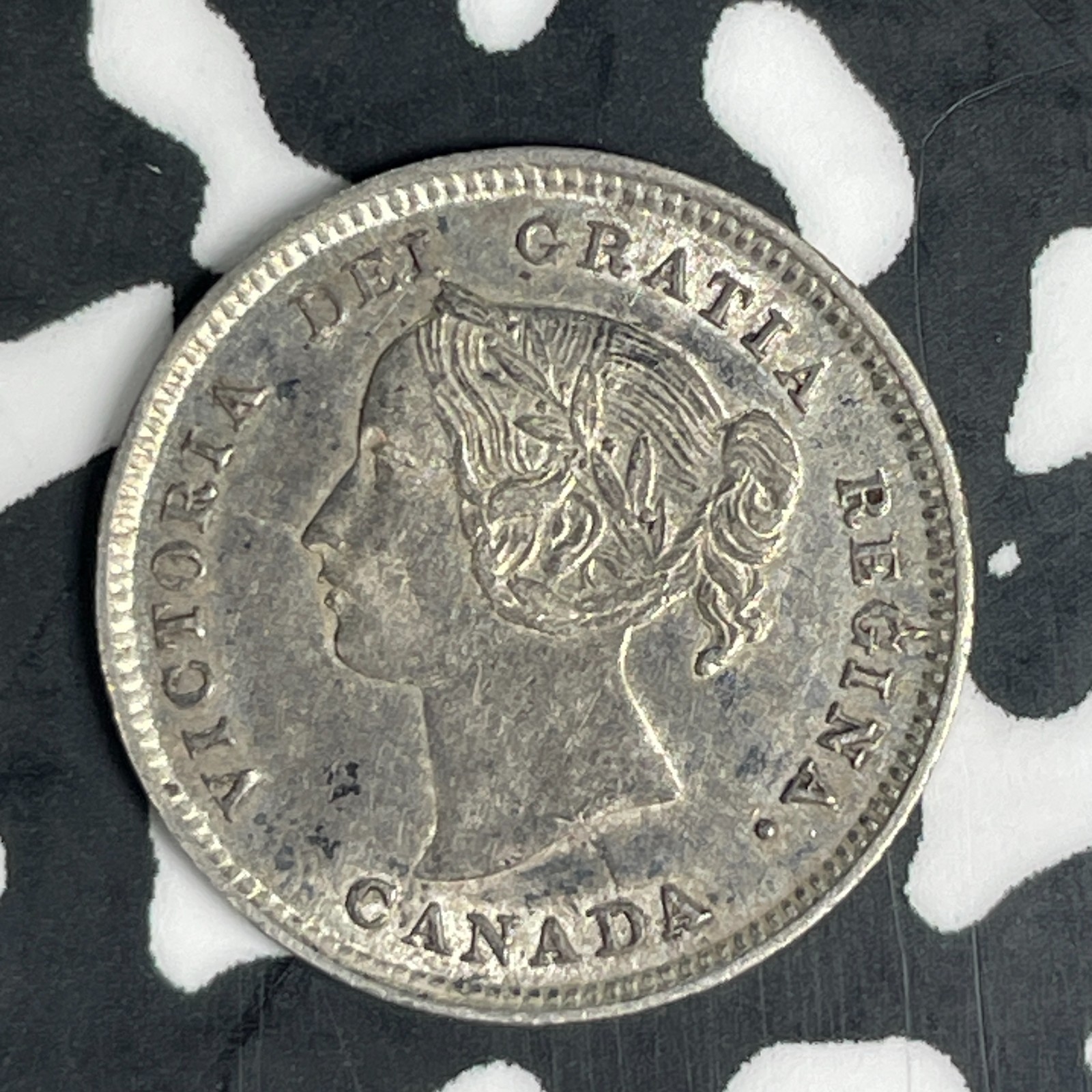 1893 Canada 5 Cents Lot#JM0755 Silver! Nice!