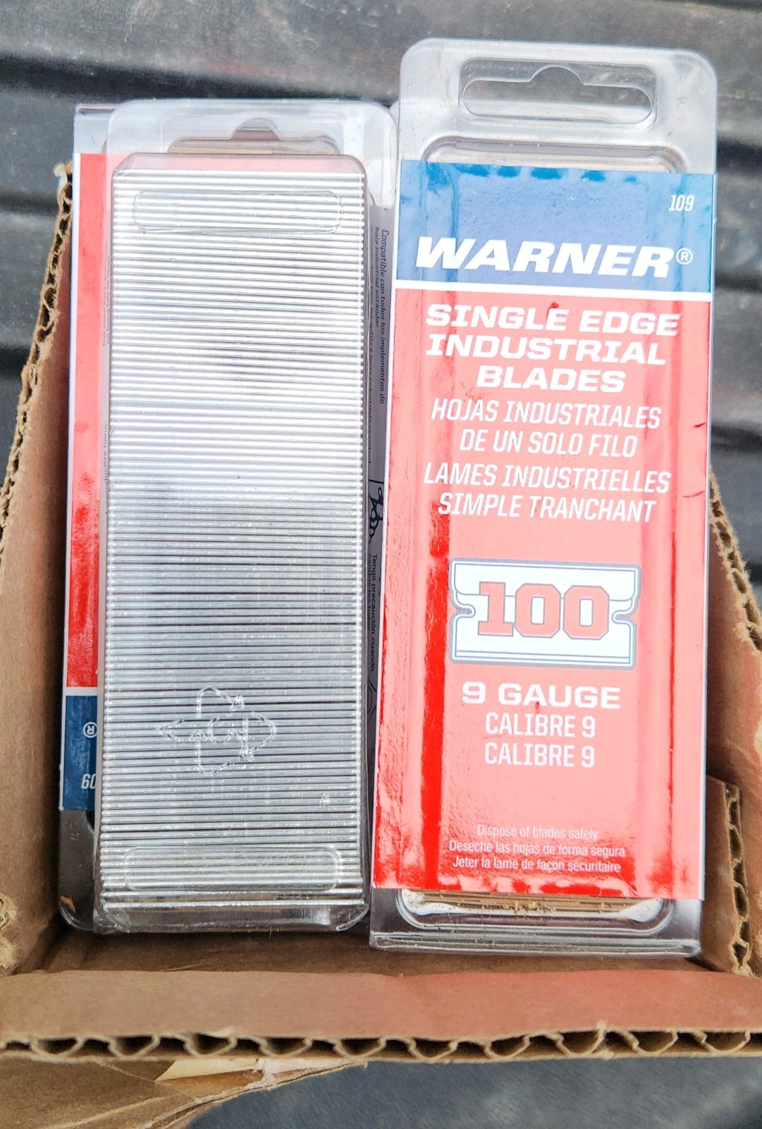 1000 Warner Single Edge Industrial Razor Blades 10 Packs Of 100
