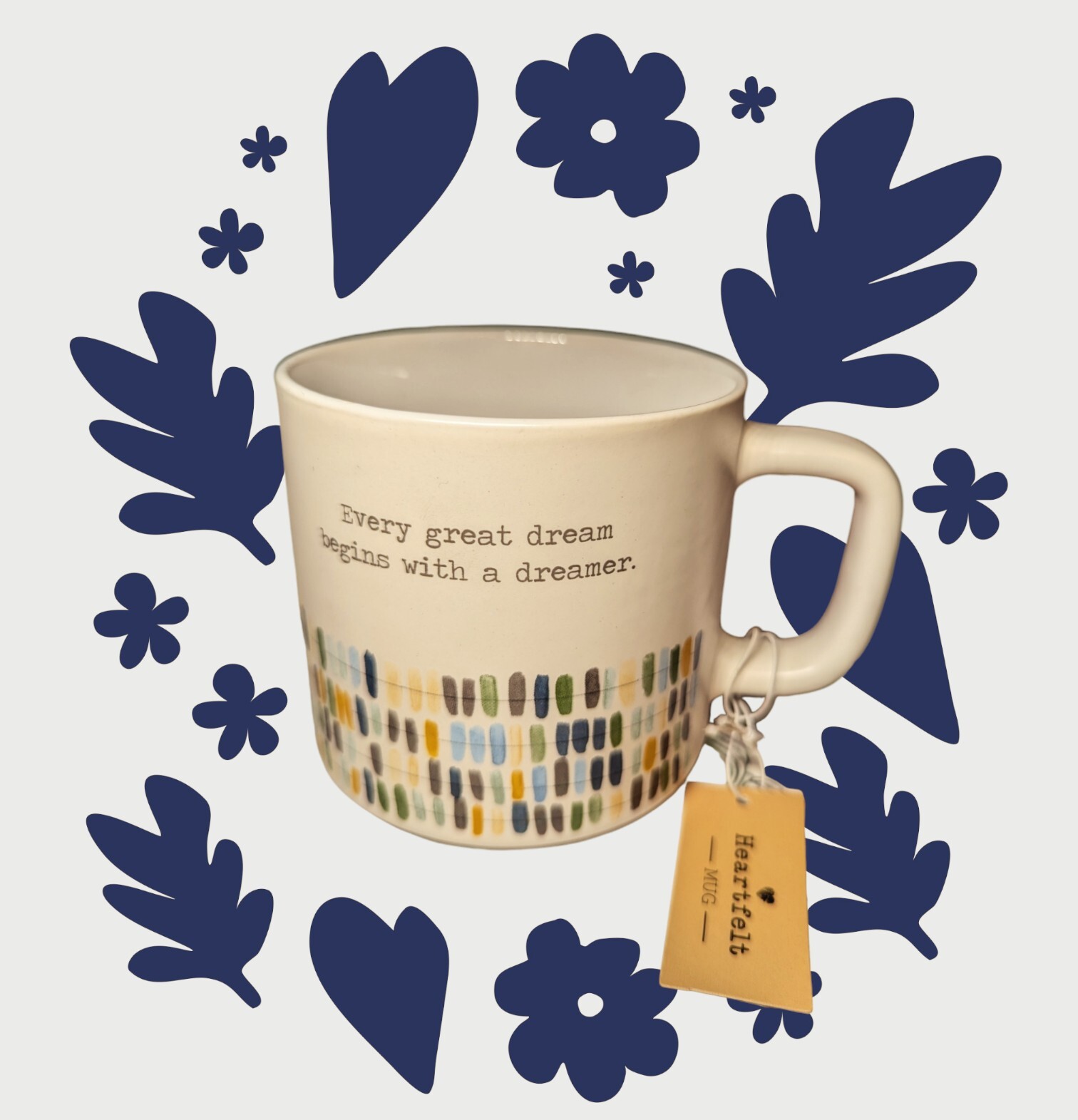 HEARTFELT Harriet Tubman EVERY GREAT DREAM BEGINS WITH A DREAMER Coffee Mug Tea