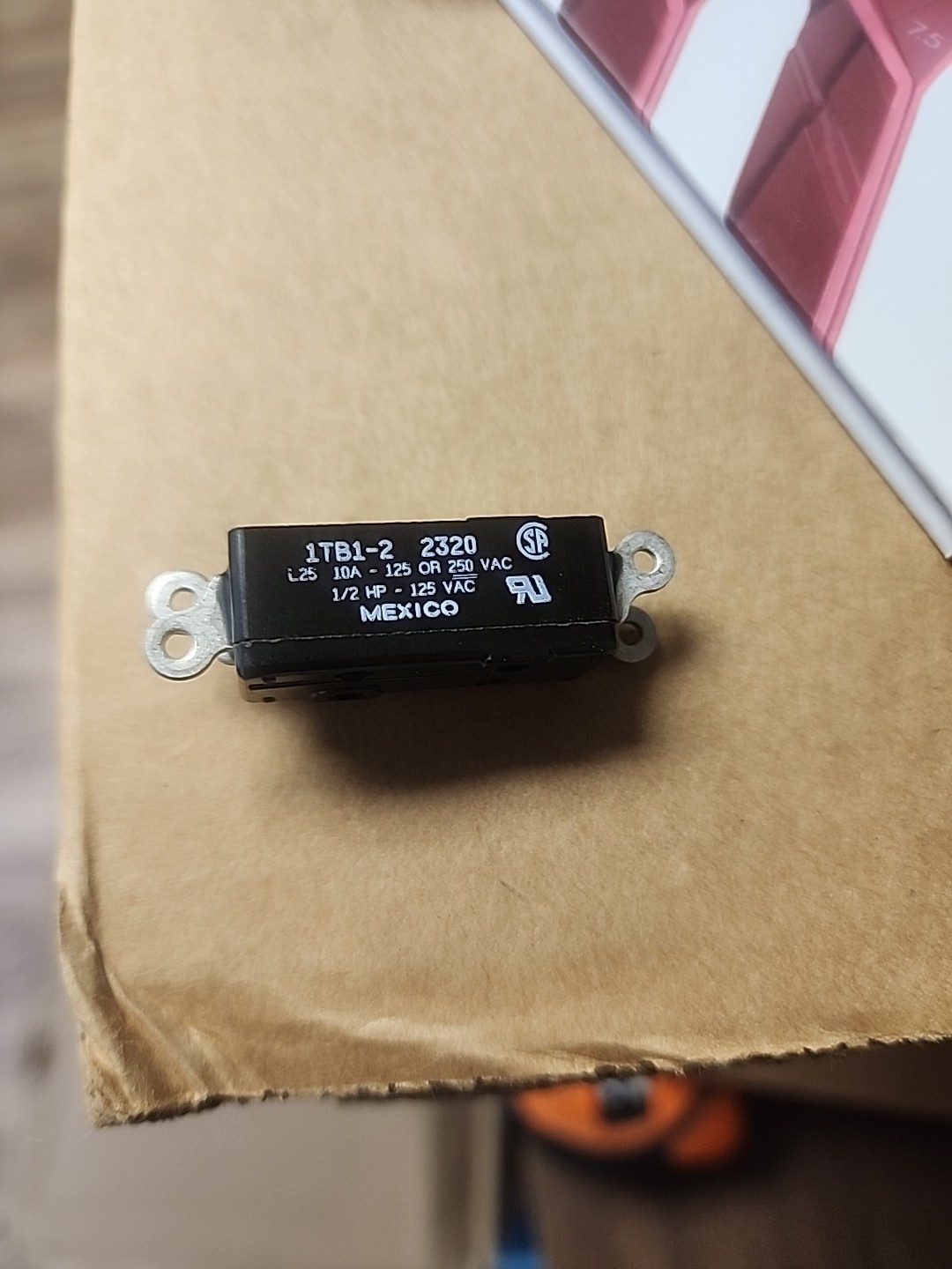 Microswitch 1TB1-2 Snap Action 10A 125/250VAC