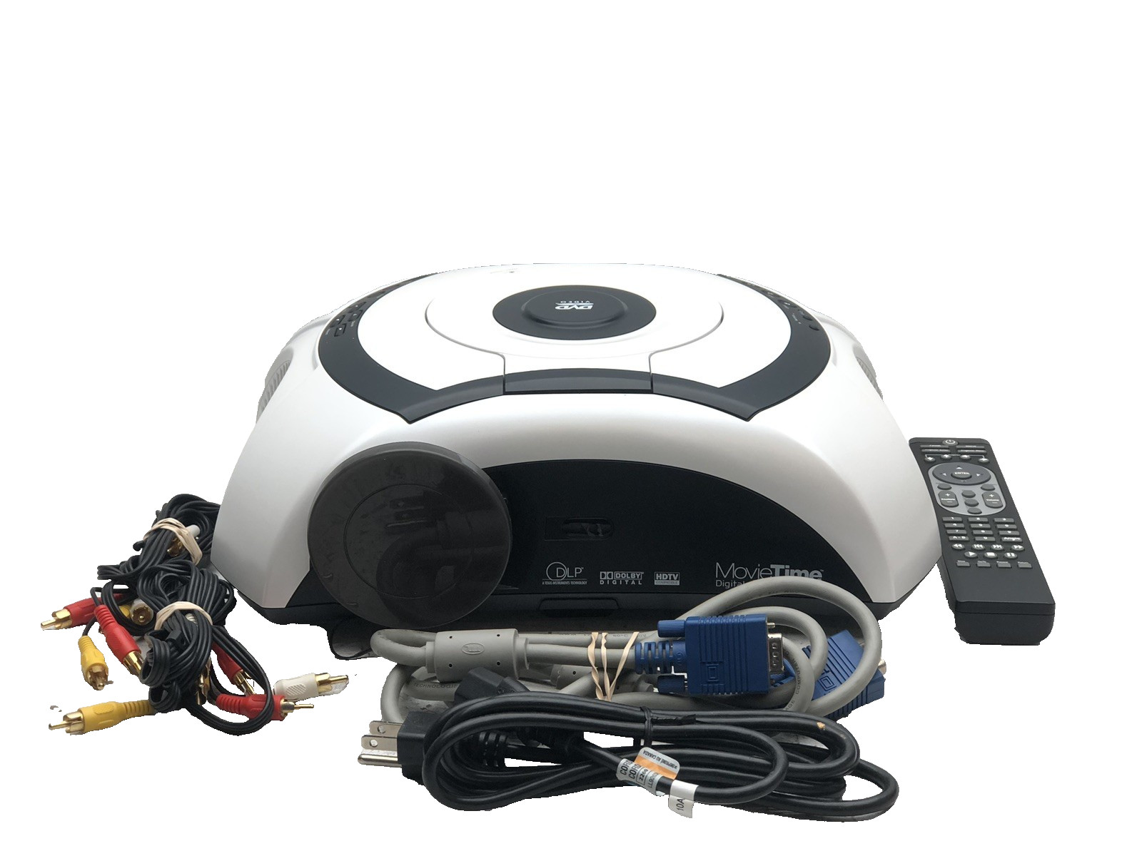 Optoma MovieTime DV10 portable all-in-one DVD player Lamp Hour is 143