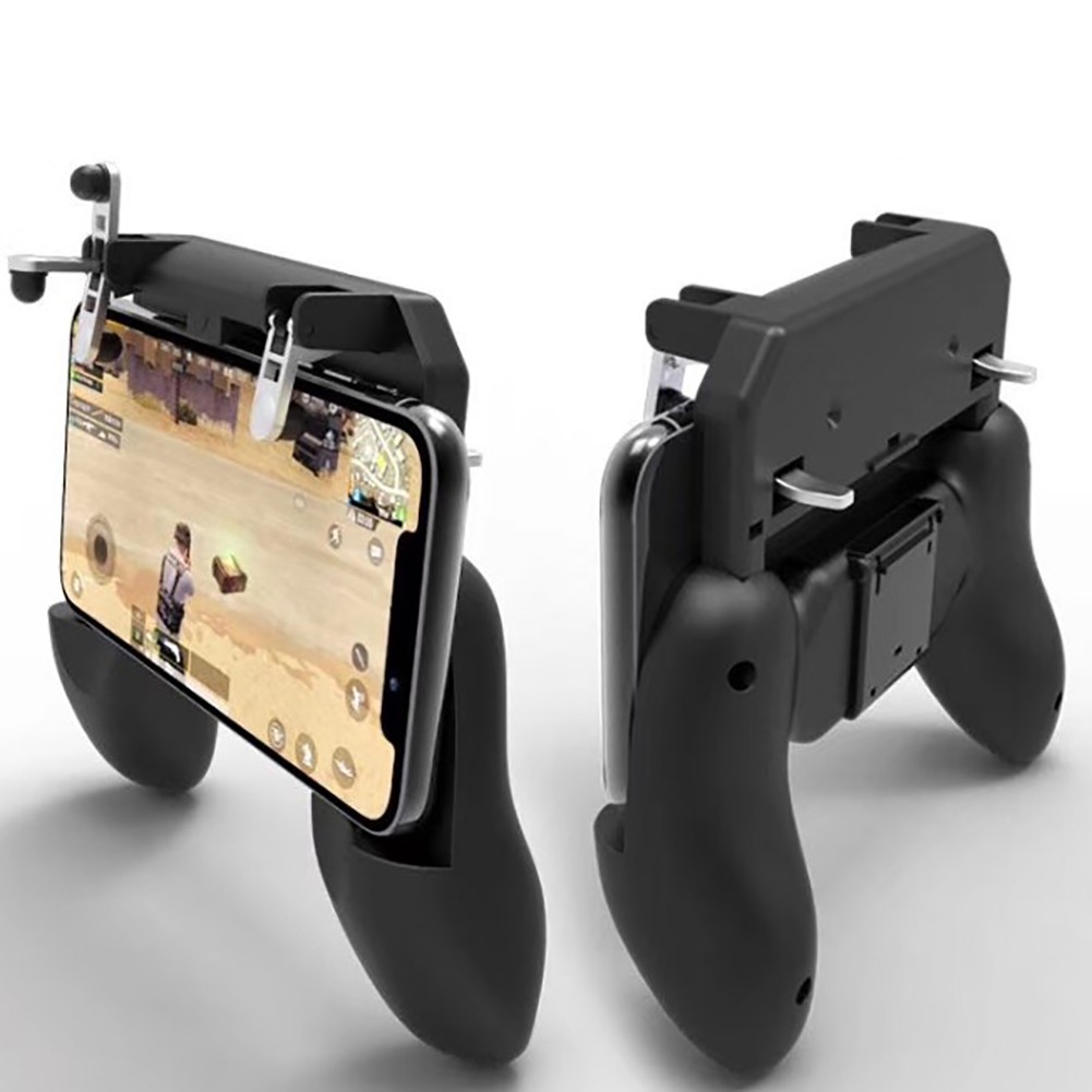 W10 Mobile Game Controller Gamepad Joystick Fire Trigger For PUBG Fortnite G