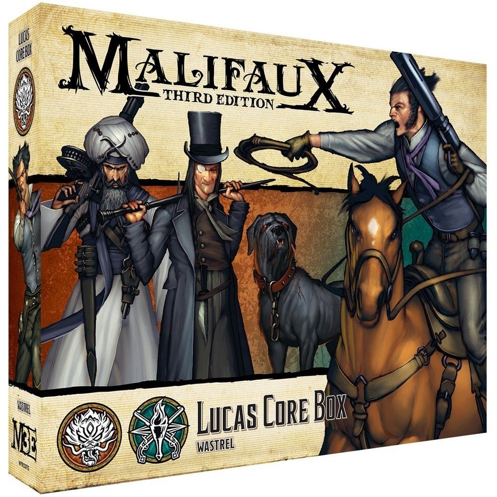 M3E Lucas Core Box - Malifaux 32mm Miniatures - Ten Thunders Faction